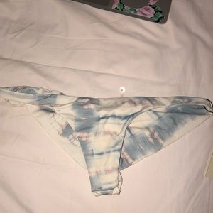 Vitamin A cheeky ruched bikini bottom